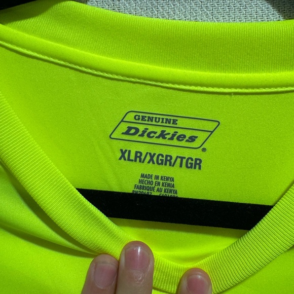 NWT Dickies Neon Reflective Long Sleeve Shirt - Picture 7 of 8